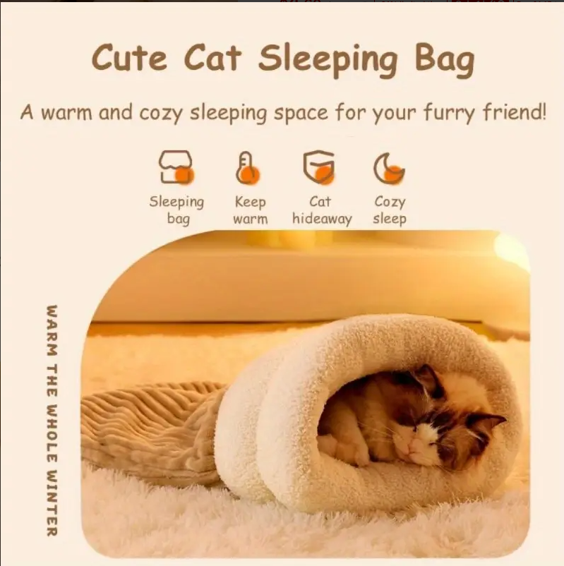 Cozy Cat Sleeping Bag